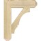 Ekena Millwork Balboa Craftsman Rough Sawn Bracket, Douglas Fir, 4"W x 18"D x 22"H BKT04X18X22BOA04RDF - alternate 2